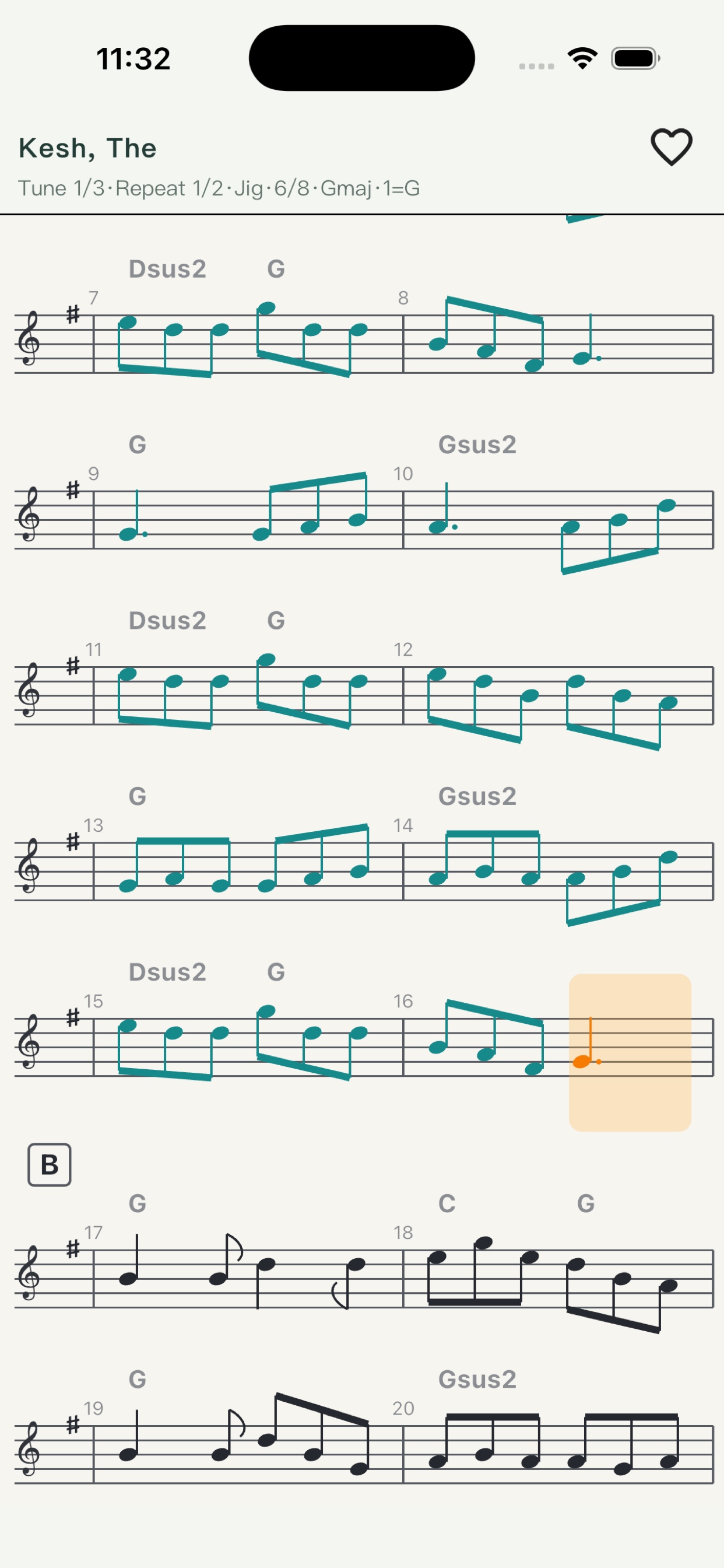 TradMate: Follow the score